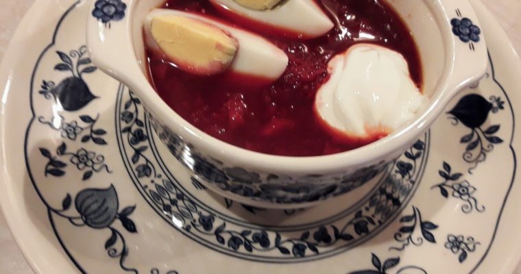 Zupa buraczkowa – dietetyczna