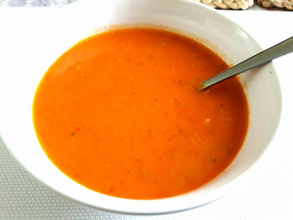 Zupa-krem z papryki