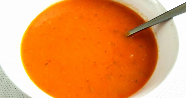 Zupa-krem z papryki
