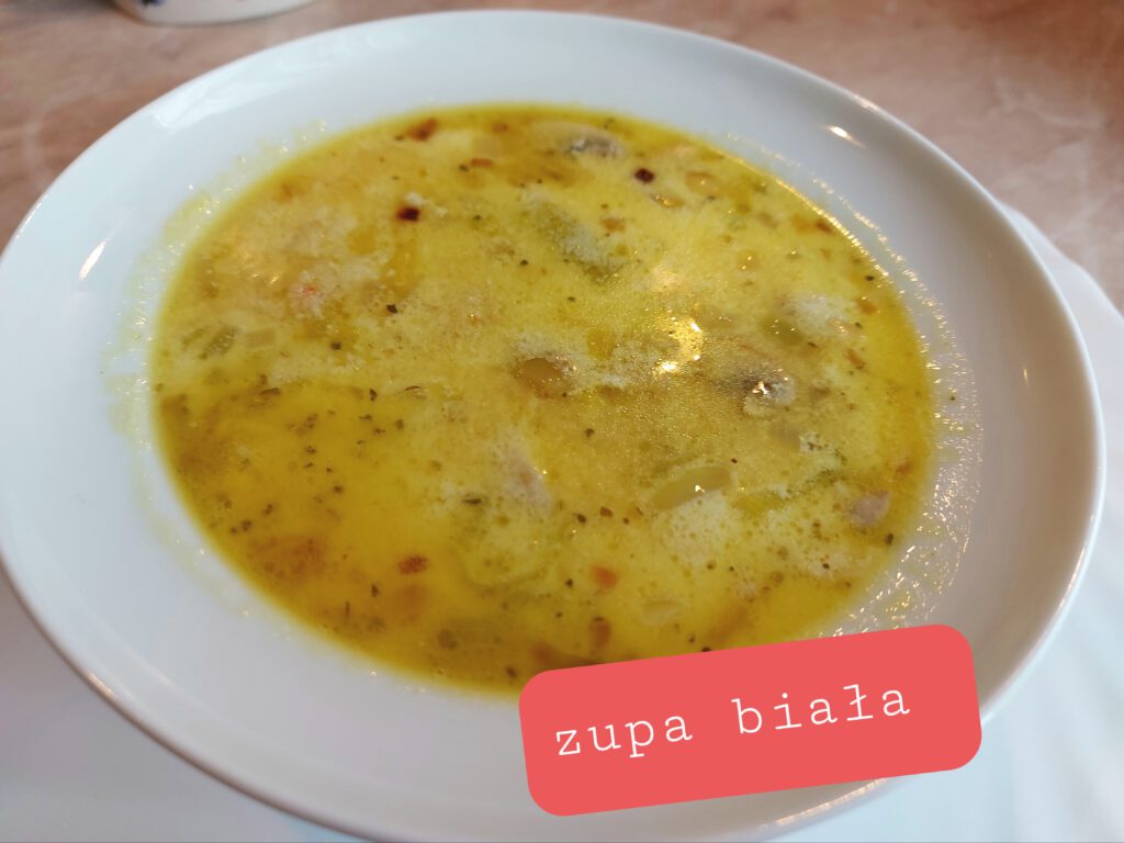zupa biała po Kaszubsku na maślance